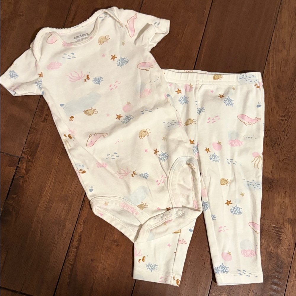 Carter's White Baby Onesie